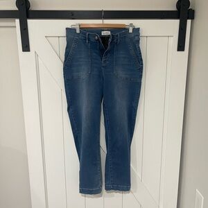 Nicole Miller Soho Women's Cropped Denim Jeans